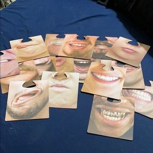 Fun funky double sided coasters.